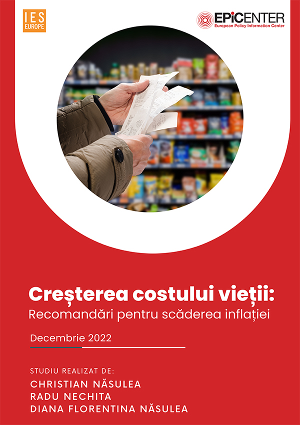 Coperta: Creșterea costului vieții: recomandări pentru scăderea inflației