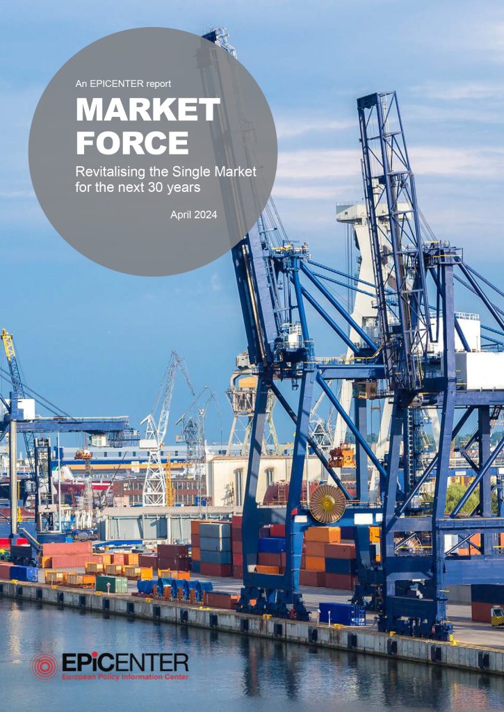 Coperta: Market Force: Revitalising the Single Market for the Next 30 Years