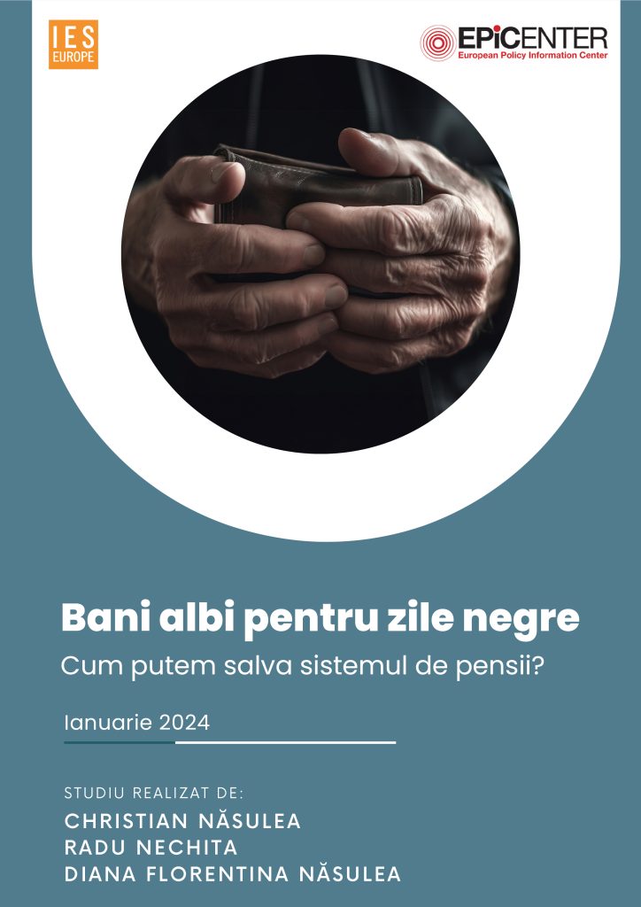 Coperta: Bani albi pentru zile negre. Cum putem salva sistemul de pensii?