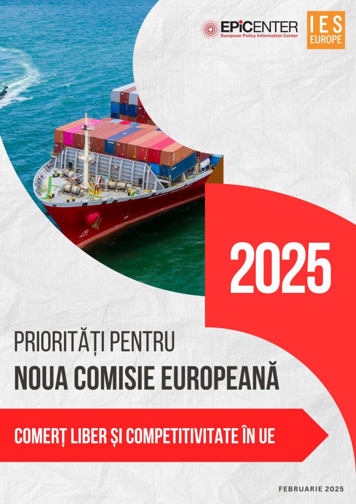 Coperta: Priorități pentru noua Comisie Europeană 2025: Comerț liber și competitivitate în UE