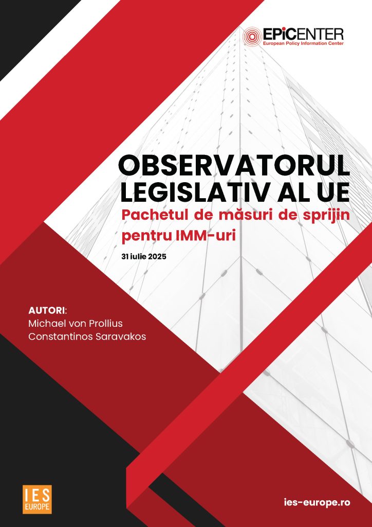Coperta: Observatorul legislativ al UE: Pachetul de măsuri de sprijin pentru IMM-uri