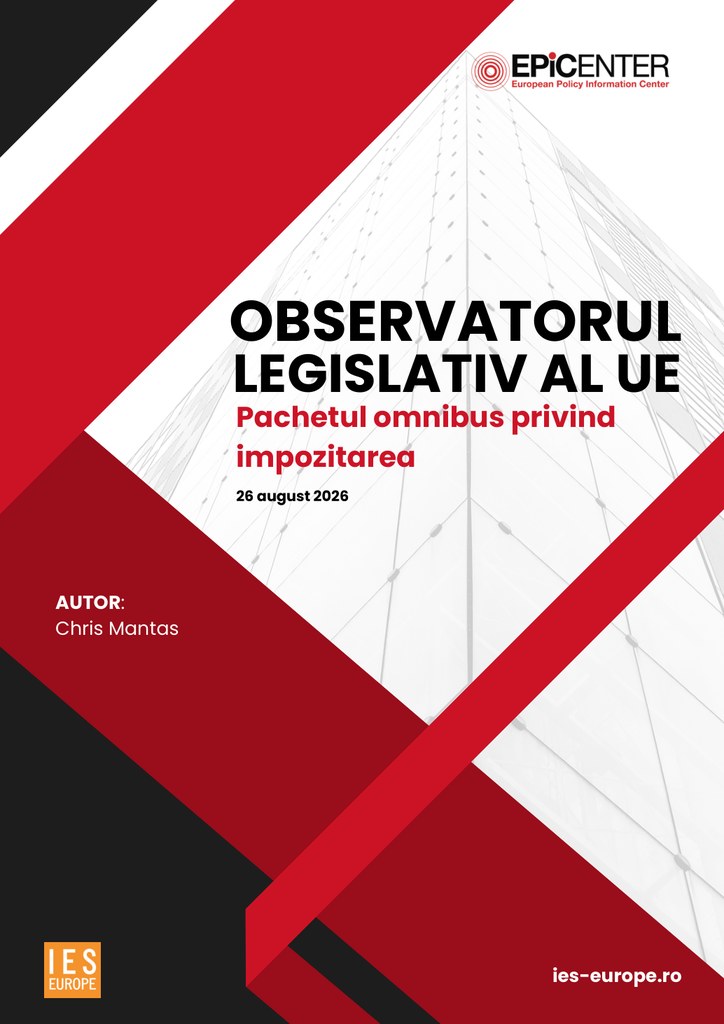 Coperta: Observatorul legislativ al UE: Pachetul omnibus privind impozitarea